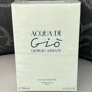 Brand new Aqua di gio women perfume. 100ml. Was a gift but I already have one